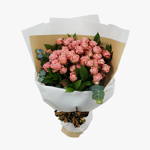 핑크자나 꽃다발 - 꽃다발 장미 생일 프로포즈 선물 전국꽃배달서비스