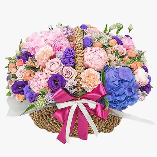 프리티우먼 꽃바구니 - 꽃바구니 생일 선물 프로포즈 전국꽃배달 장미 출산